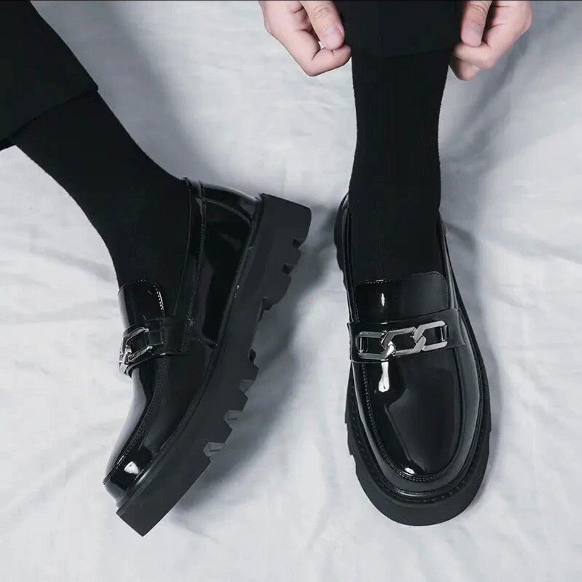 Step up your style game with our Chunky Loafers 👞✨